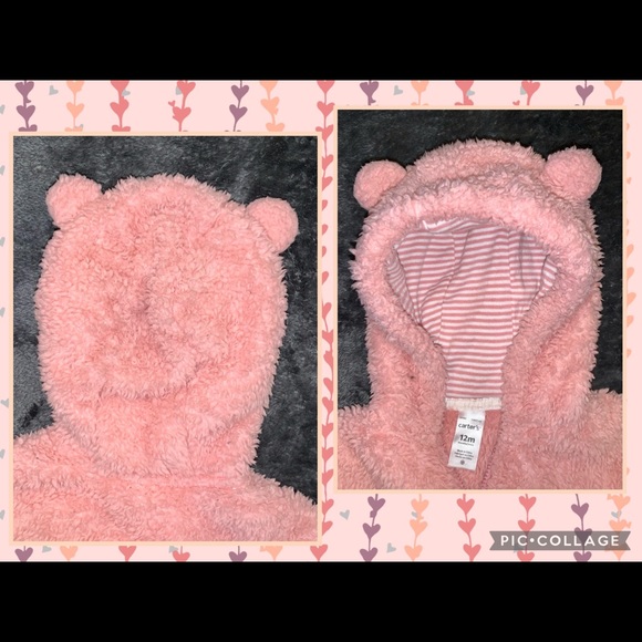 Carter’s Pink Fuzzy Coat *BUY2GET2FREE!* - Picture 7 of 13